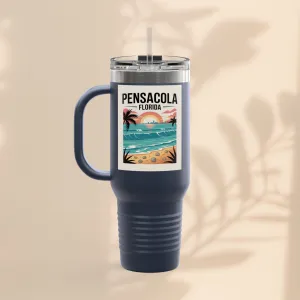 Pensacola Florida Insulated Travel Mug - 40oz Adventure Cup