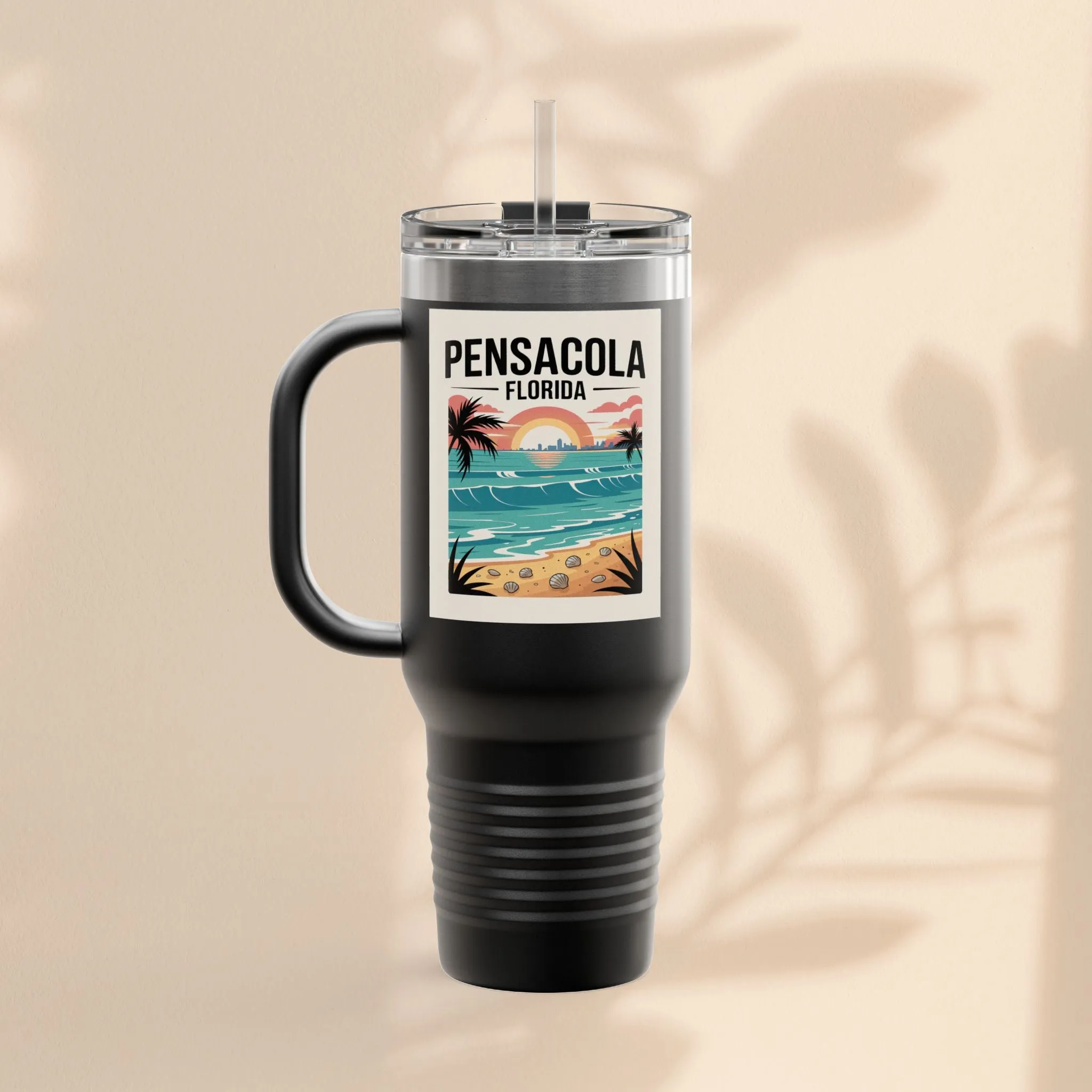 Pensacola Florida Insulated Travel Mug - 40oz Adventure Cup
