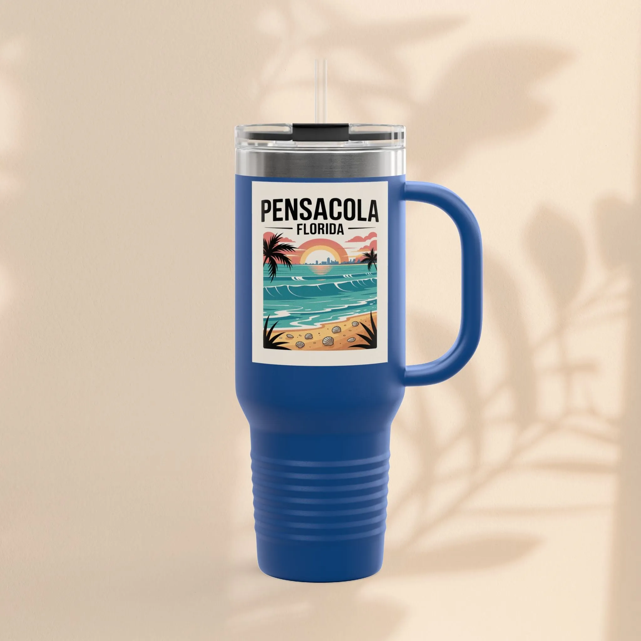 Pensacola Florida Insulated Travel Mug - 40oz Adventure Cup
