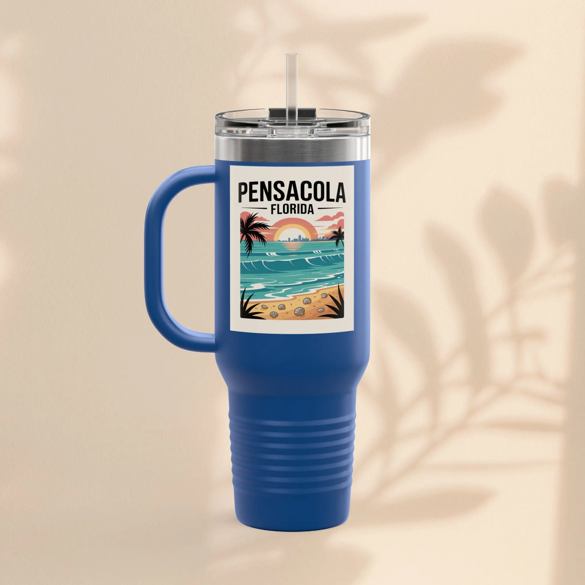 Pensacola Florida Insulated Travel Mug - 40oz Adventure Cup