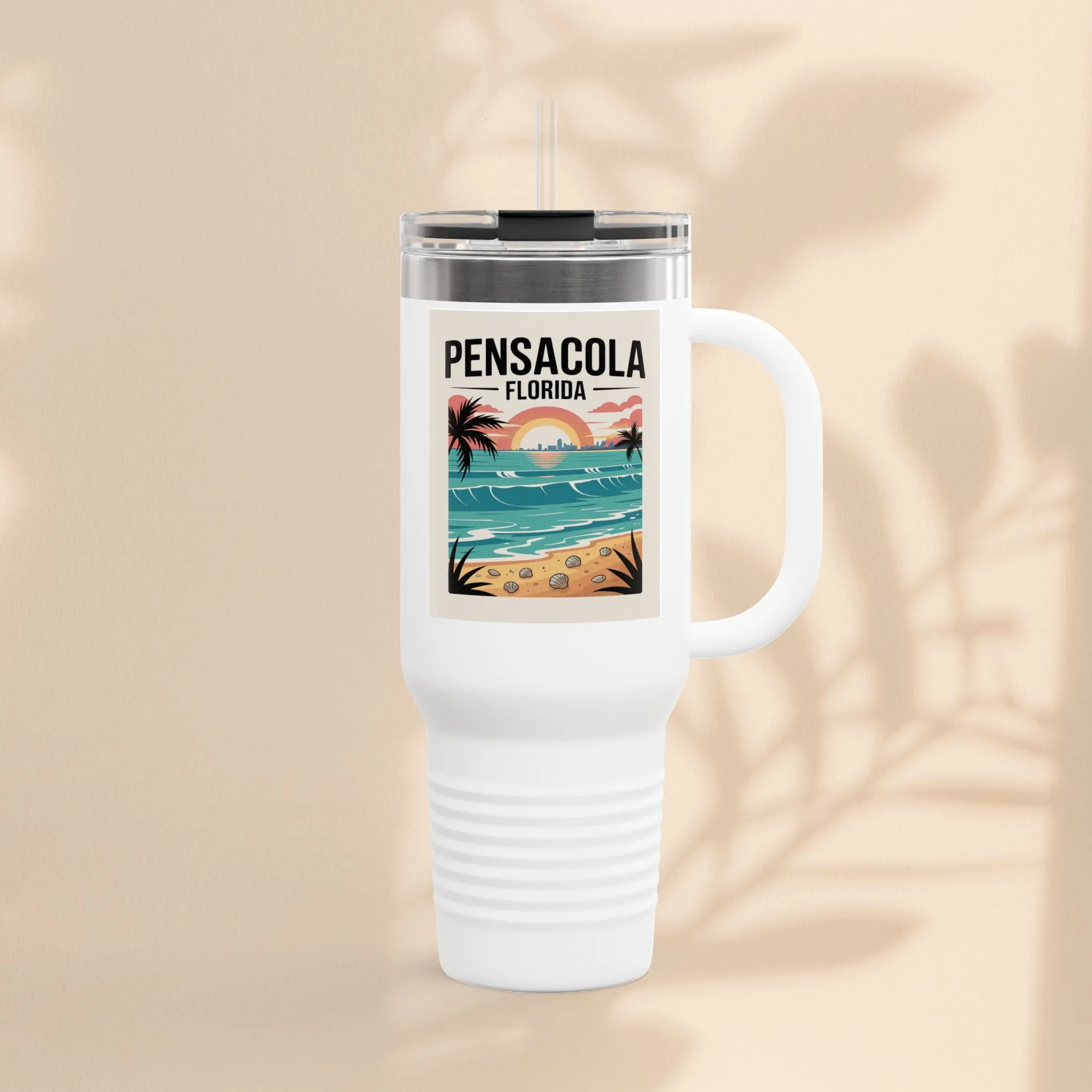 Pensacola Florida Insulated Travel Mug - 40oz Adventure Cup