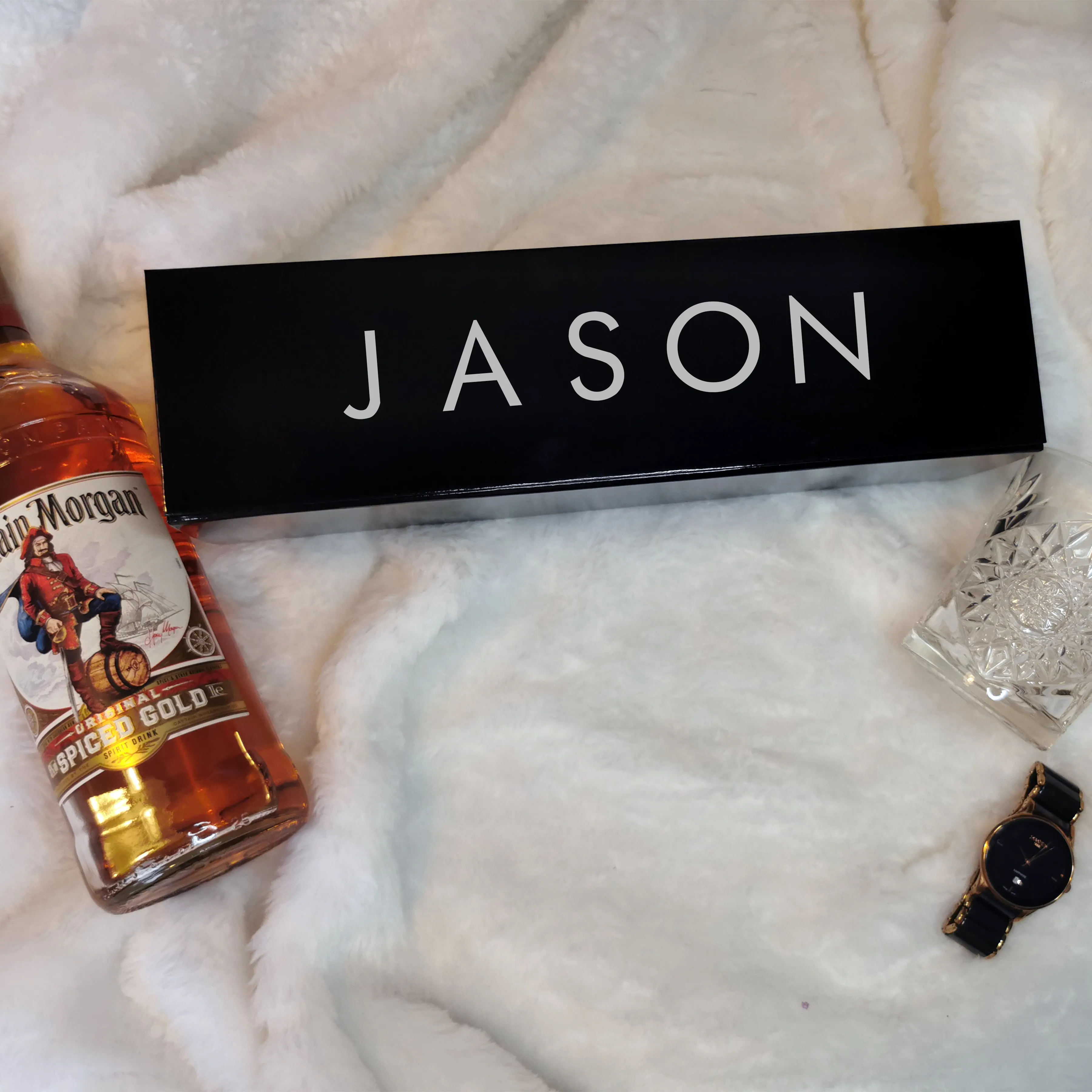 Personalised Bottle Box for the Bride and Groom