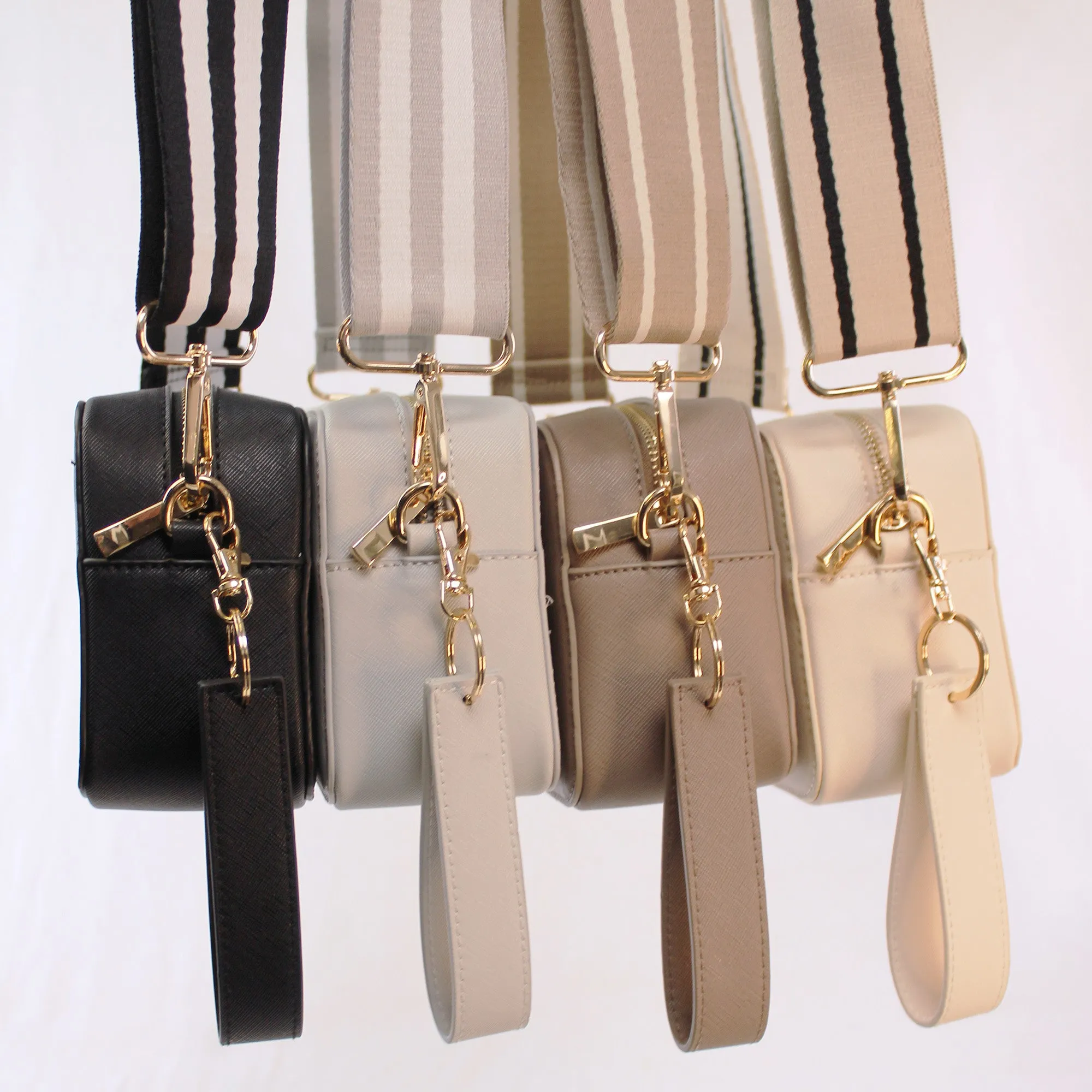 Personalised Shoulder Bag with Strap & Keyring Option