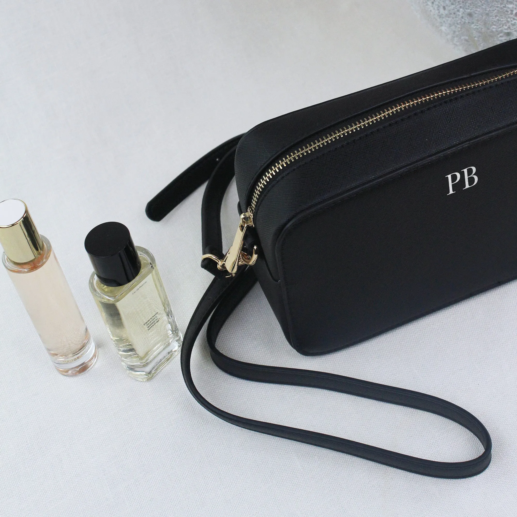 Personalised Shoulder Bag with Strap & Keyring Option