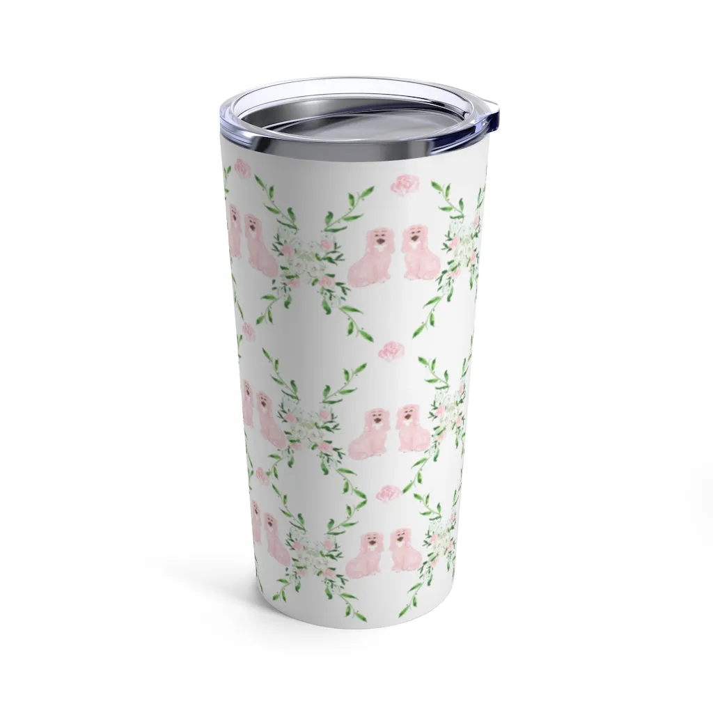 Pink Pups Tumbler 20oz