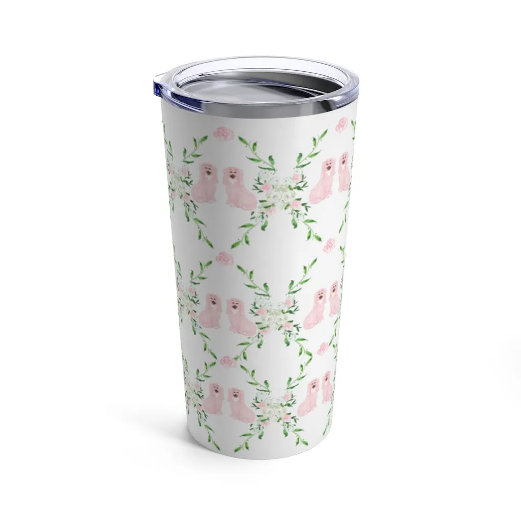 Pink Pups Tumbler 20oz