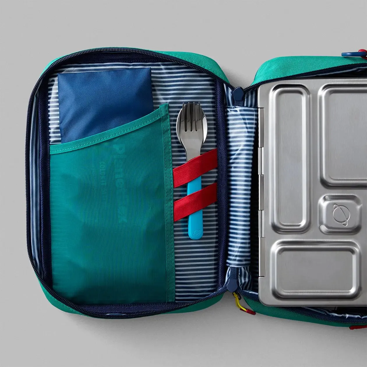PlanetBox - Magnetic Utensils - Scuba Blue