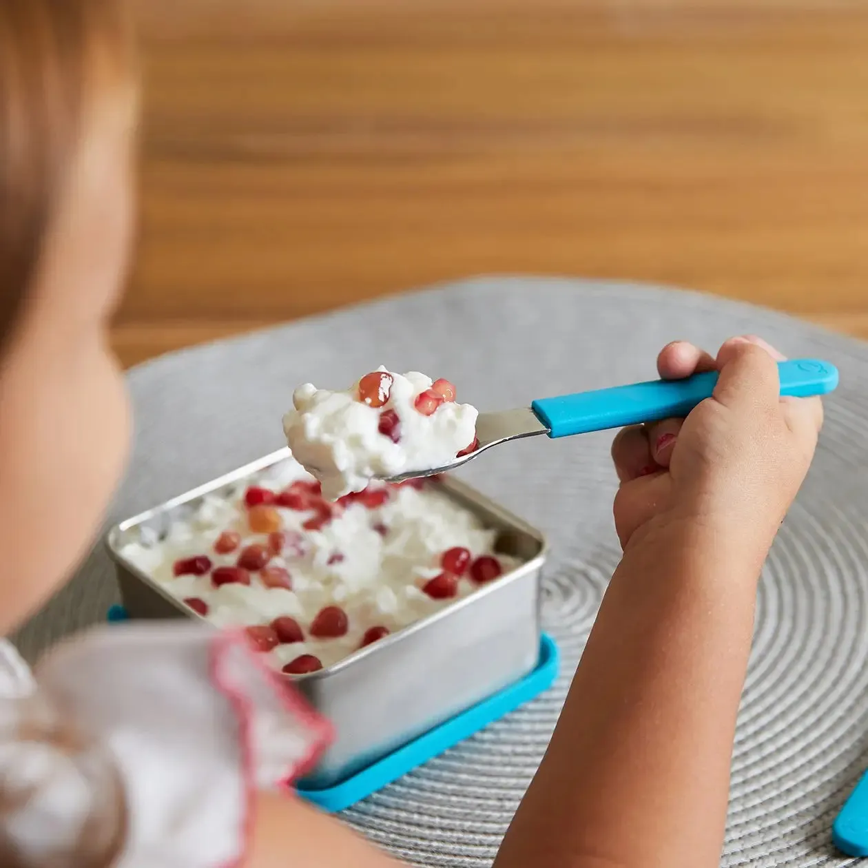PlanetBox - Magnetic Utensils - Scuba Blue