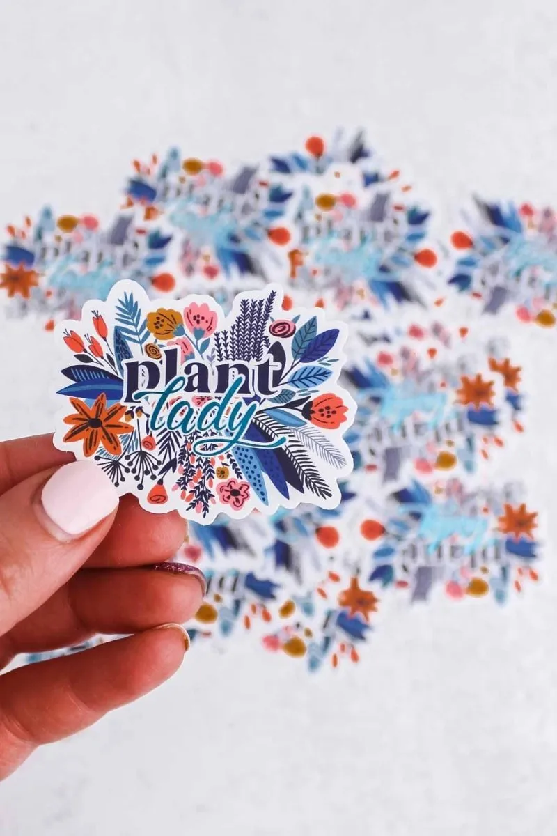 Plant Lady Sticker