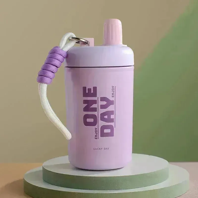 Portable Thermal Insulated Tumbler with String (400 ml)