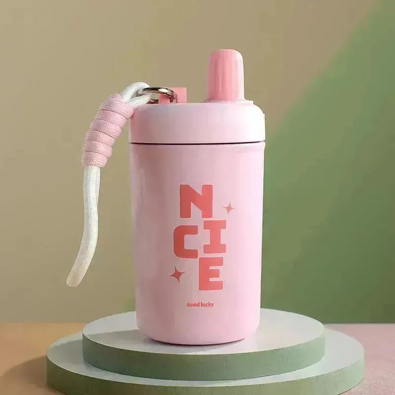 Portable Thermal Insulated Tumbler with String (400 ml)