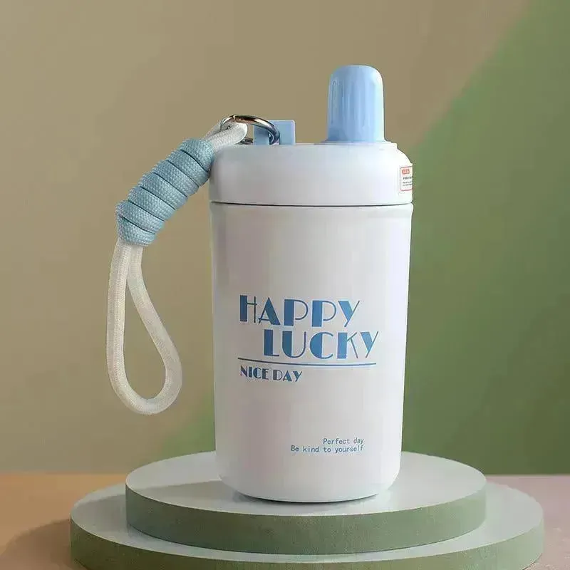 Portable Thermal Insulated Tumbler with String (400 ml)