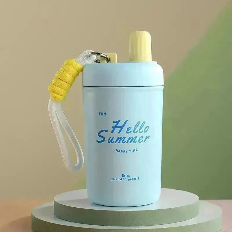 Portable Thermal Insulated Tumbler with String (400 ml)