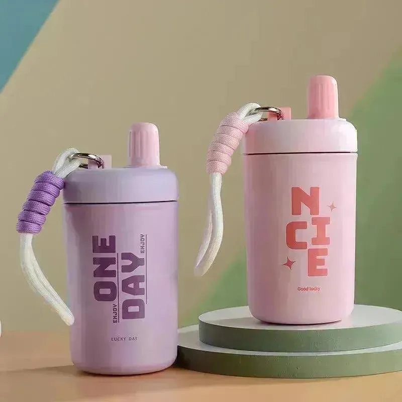 Portable Thermal Insulated Tumbler with String (400 ml)