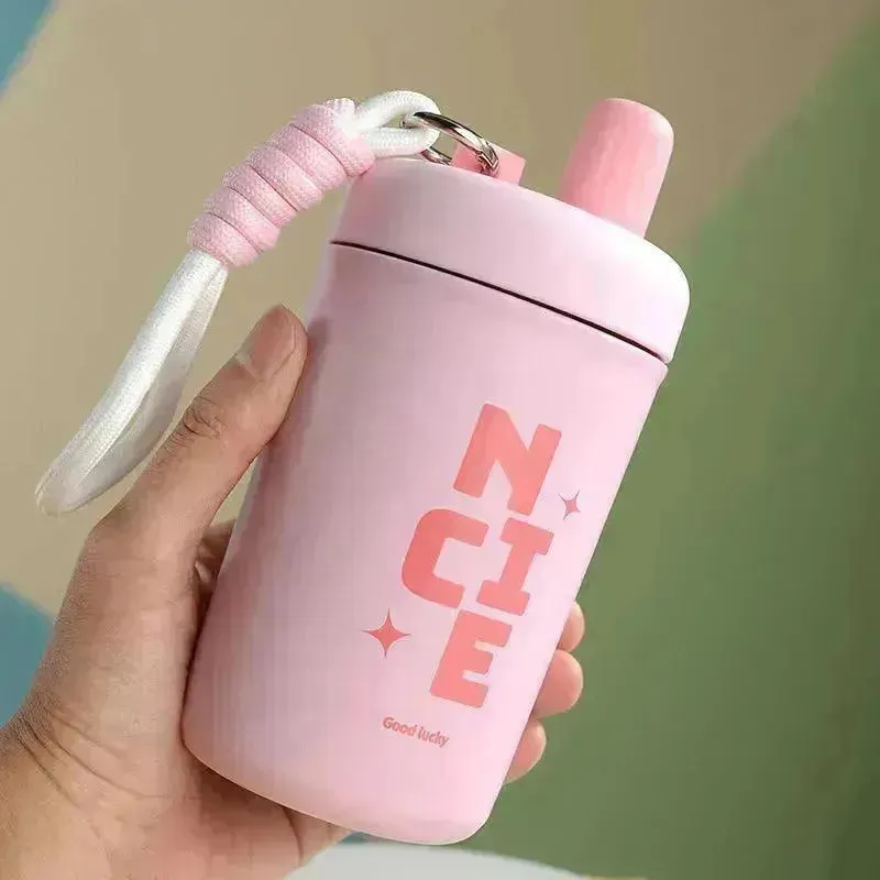 Portable Thermal Insulated Tumbler with String (400 ml)