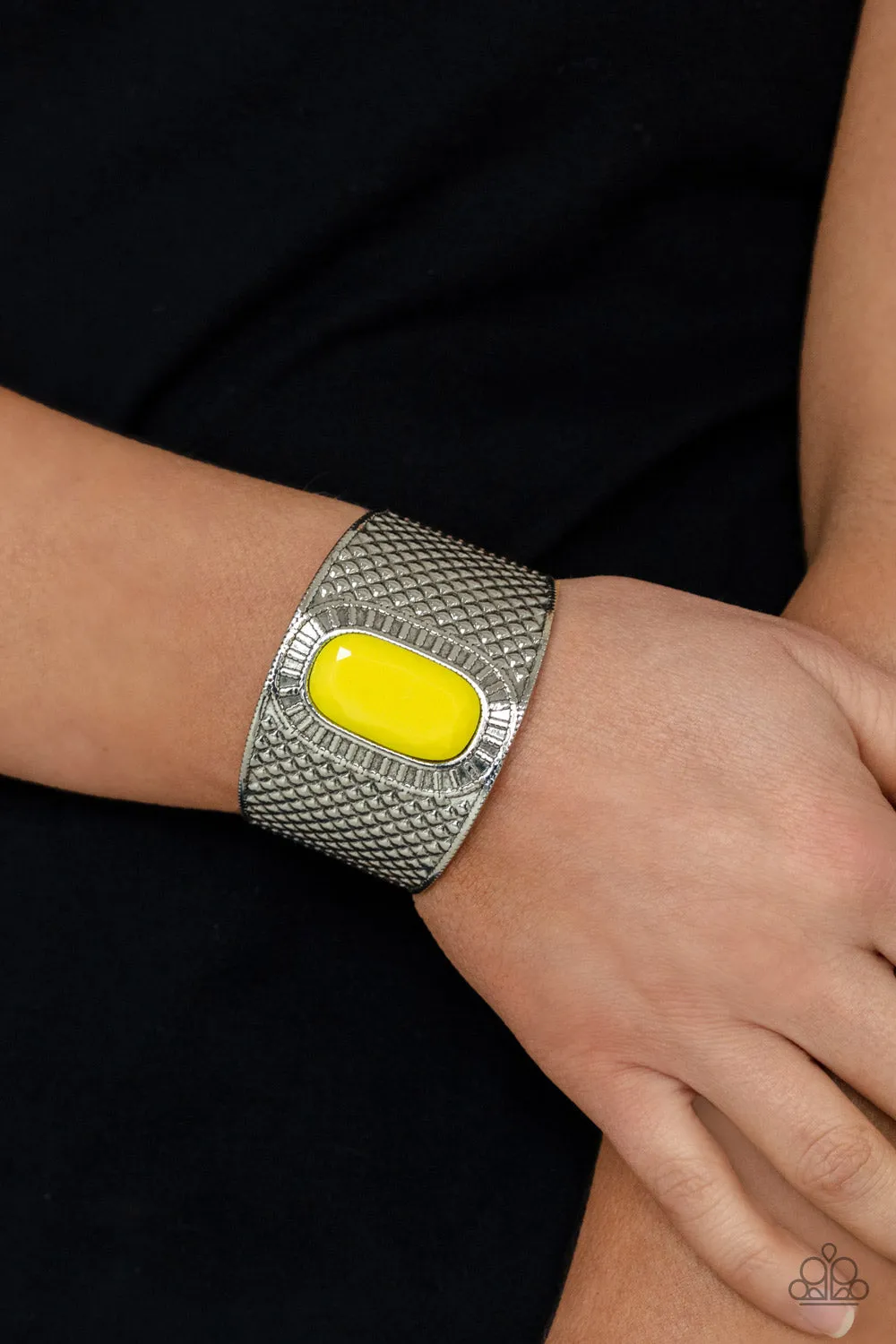 Poshly Pharaoh - Yellow Bracelet