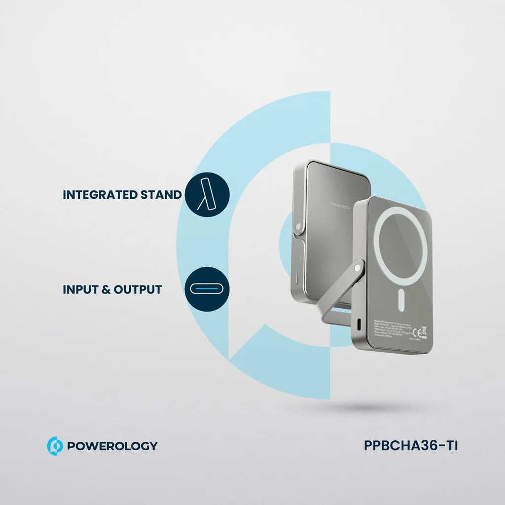 Powerology 10000mAh Magsafepower Glass Surface