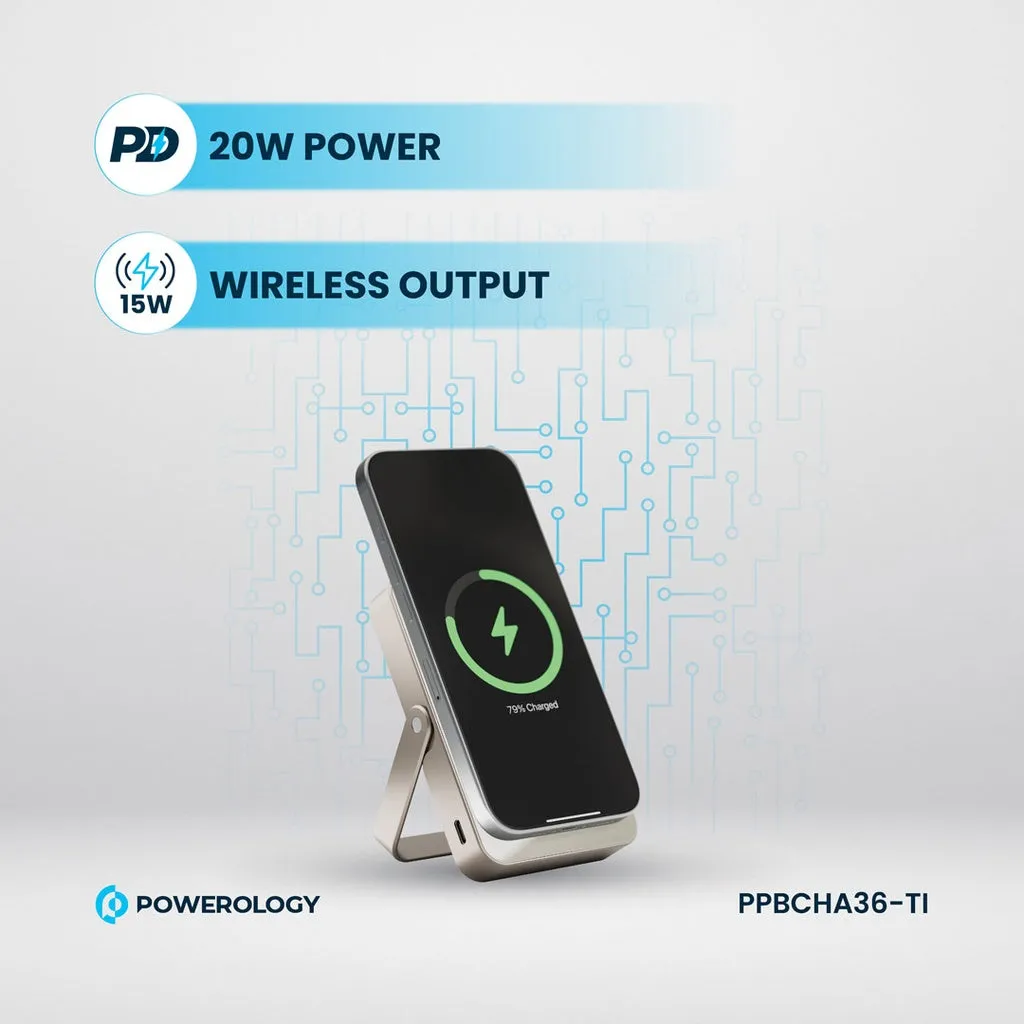 Powerology 10000mAh Magsafepower Glass Surface
