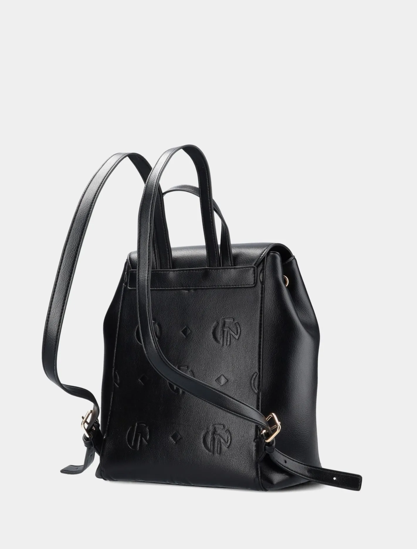 Priya Embossed Print Backpack