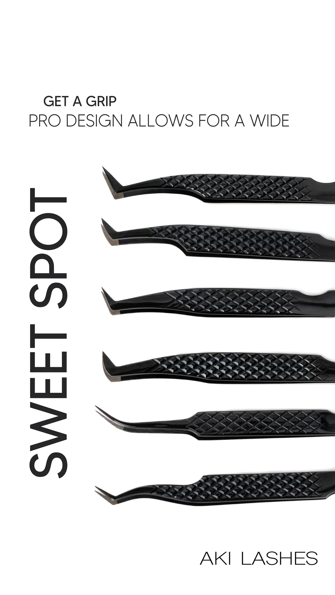 Pro Grip Tweezer Set - Set of 3 Fiber Tip Tweezers w/ Magnetic Case