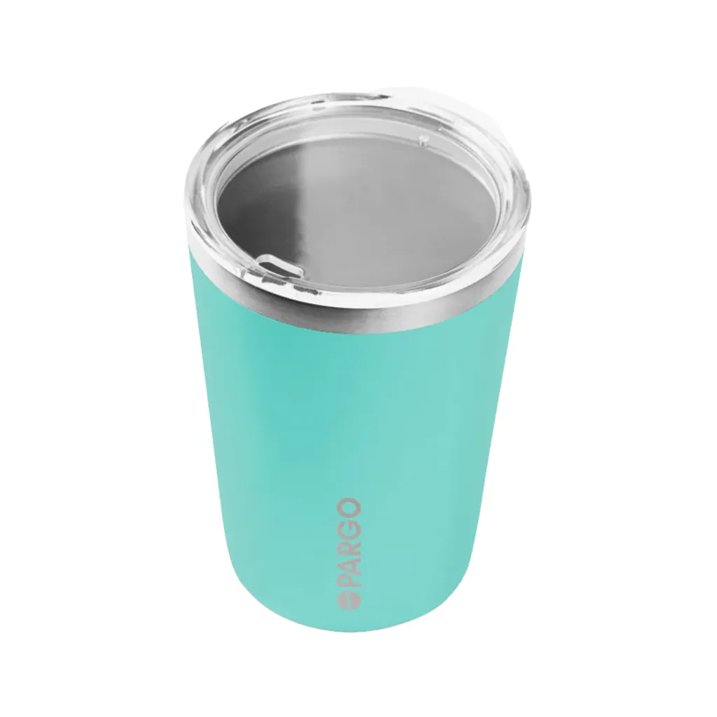 PROJECT PARGO 12oz INSULATED REUSABLE CUP - ISLAND TURQUOISE