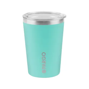 PROJECT PARGO 12oz INSULATED REUSABLE CUP - ISLAND TURQUOISE