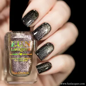 Purple Rose Platinum Diamond Magnetic Nail Polish