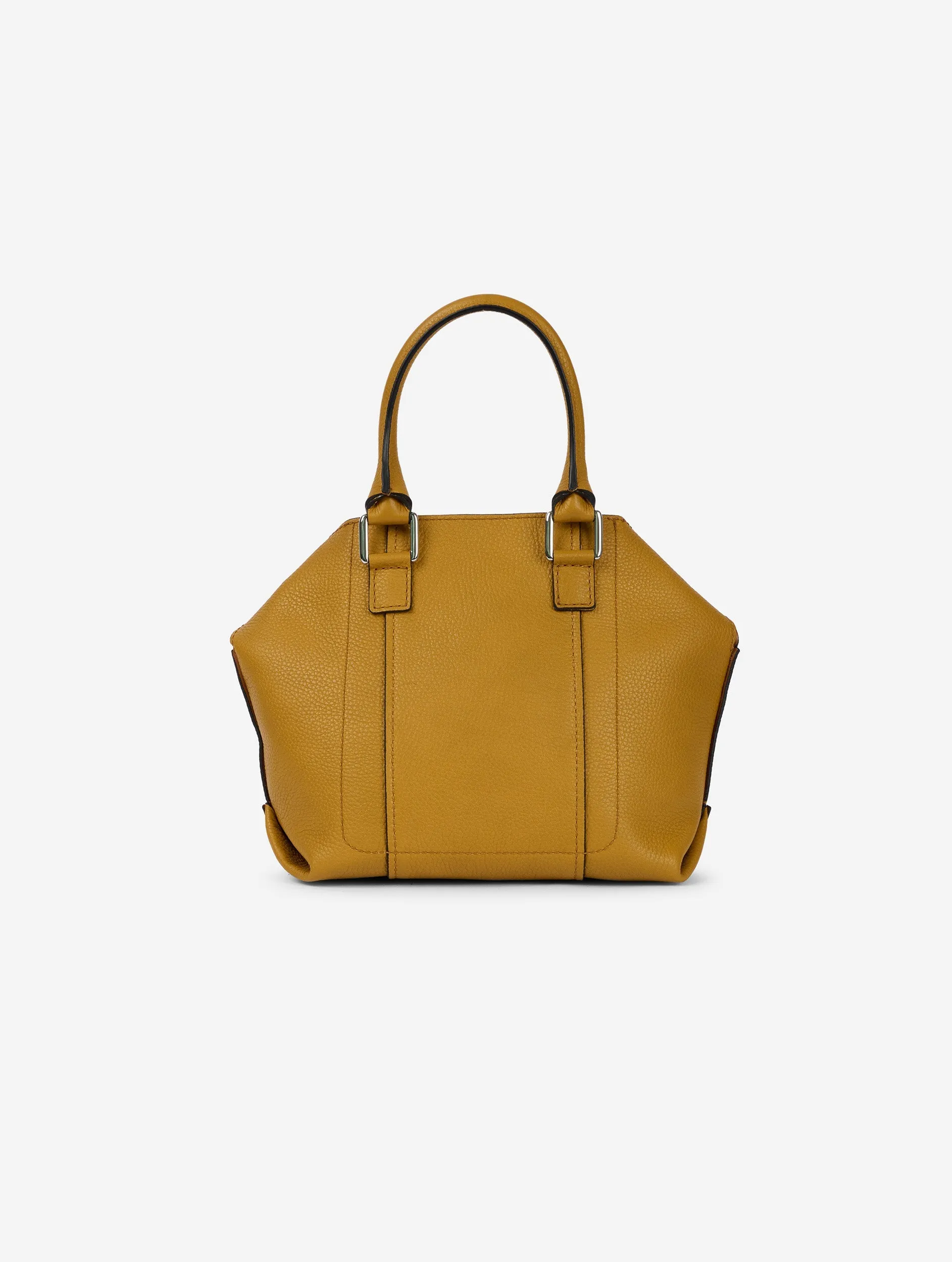 "Little Chamallow" bag in mustard leather