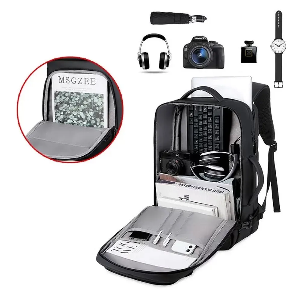 Rahala 2201 Laptop Backpack - Black