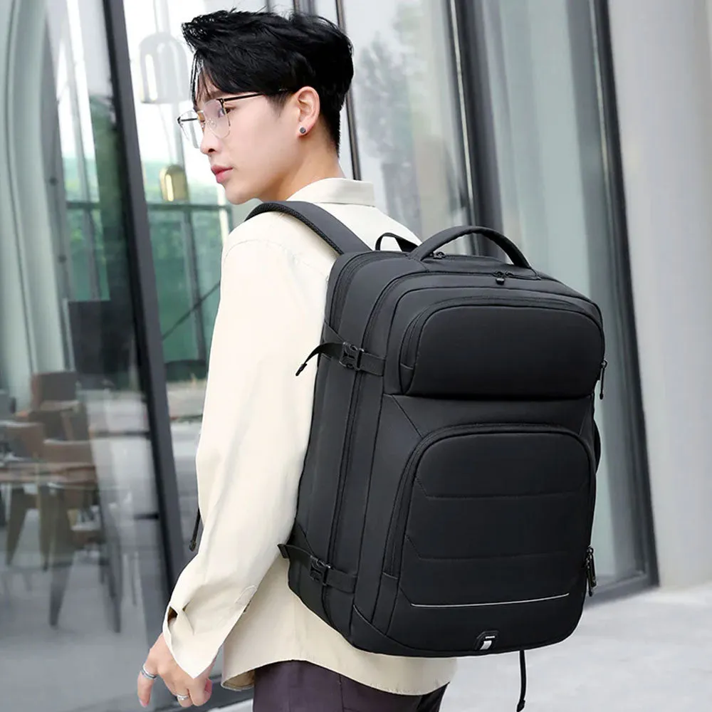 Rahala 2201 Laptop Backpack - Black