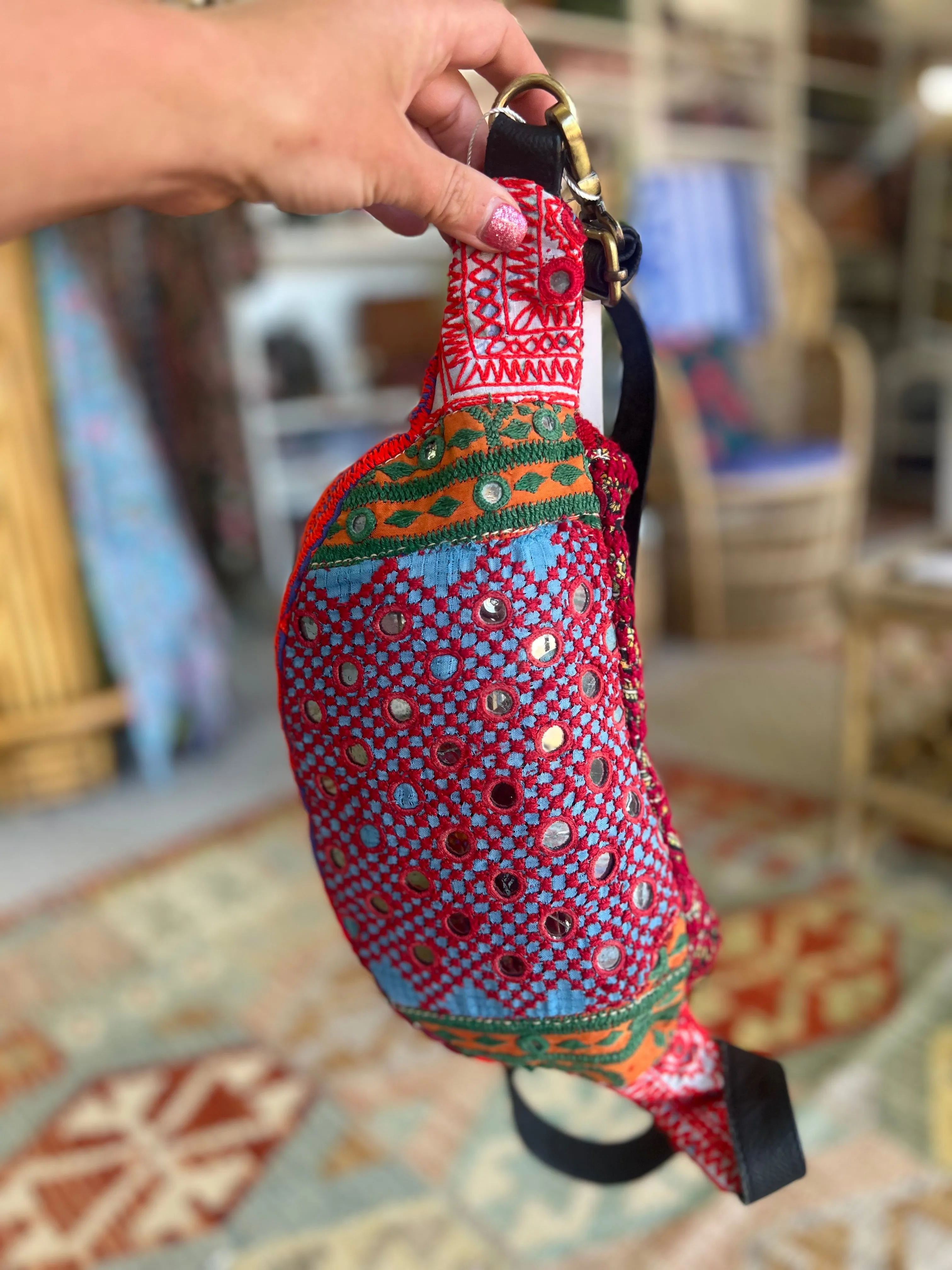Rainbow Body bag - Rouge
