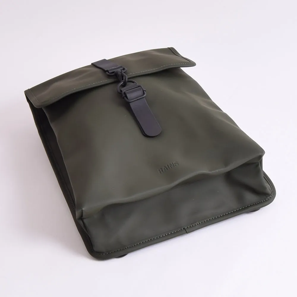 Rains Green Rucksack