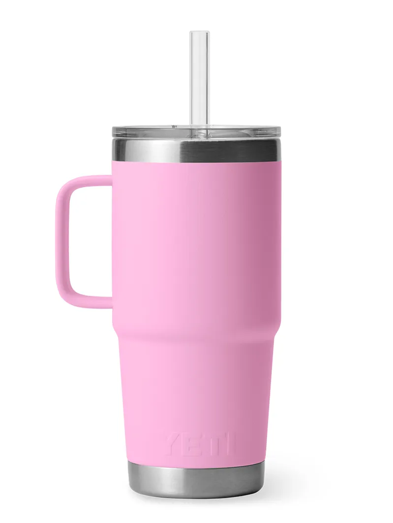Rambler® 739 ML Straw Mug with Straw Lid Power Pink
