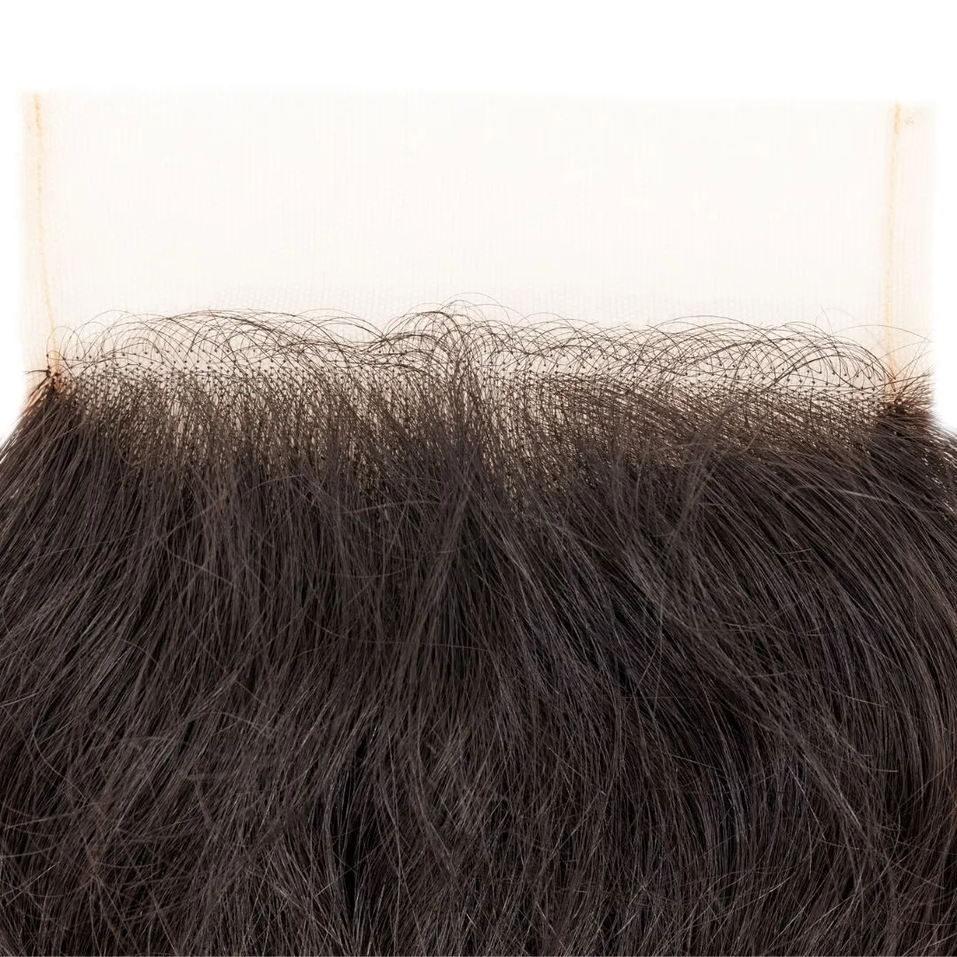 Raw Indian Wavy Closure 4" x 4"
