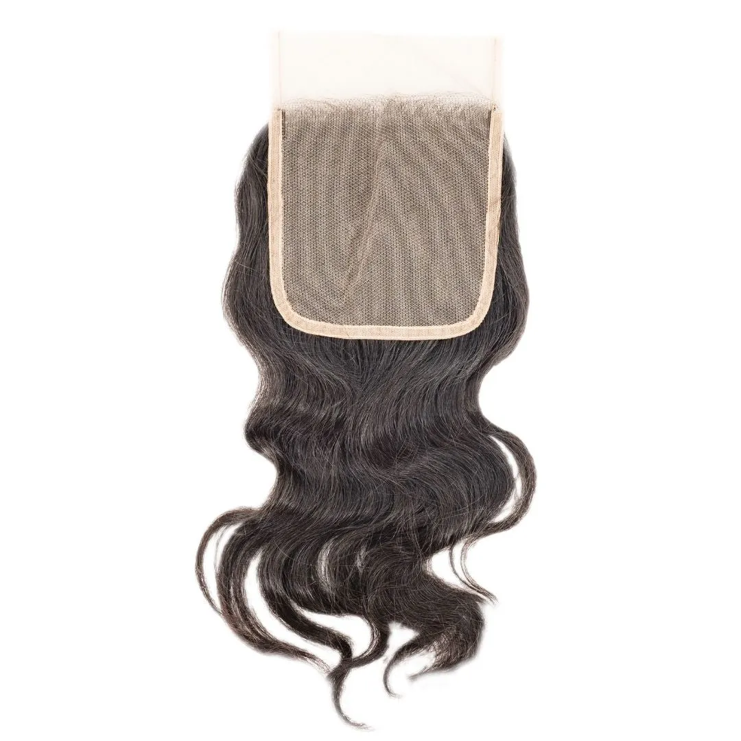 Raw Indian Wavy Closure 4" x 4"