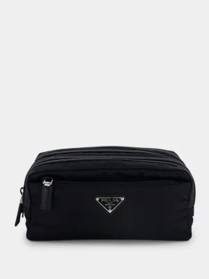 Re-Nylon and Saffiano Necessaire