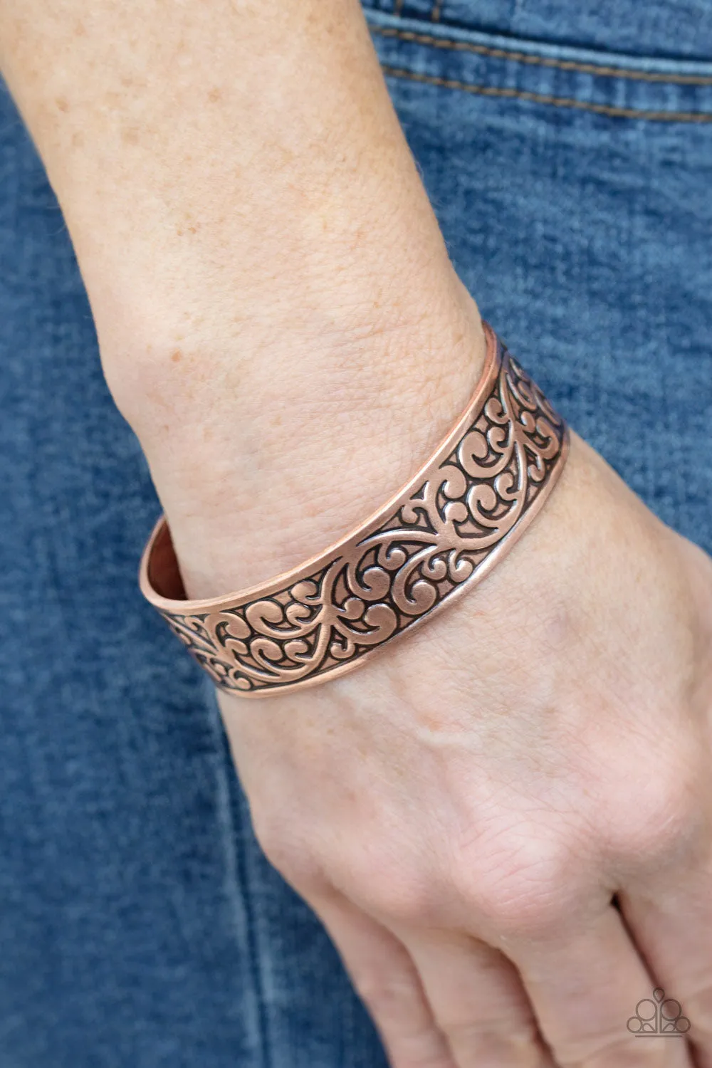Read The Vine Print - Copper