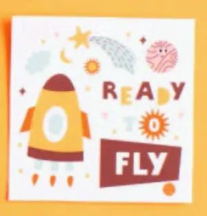 Ready To Fly Sticker
