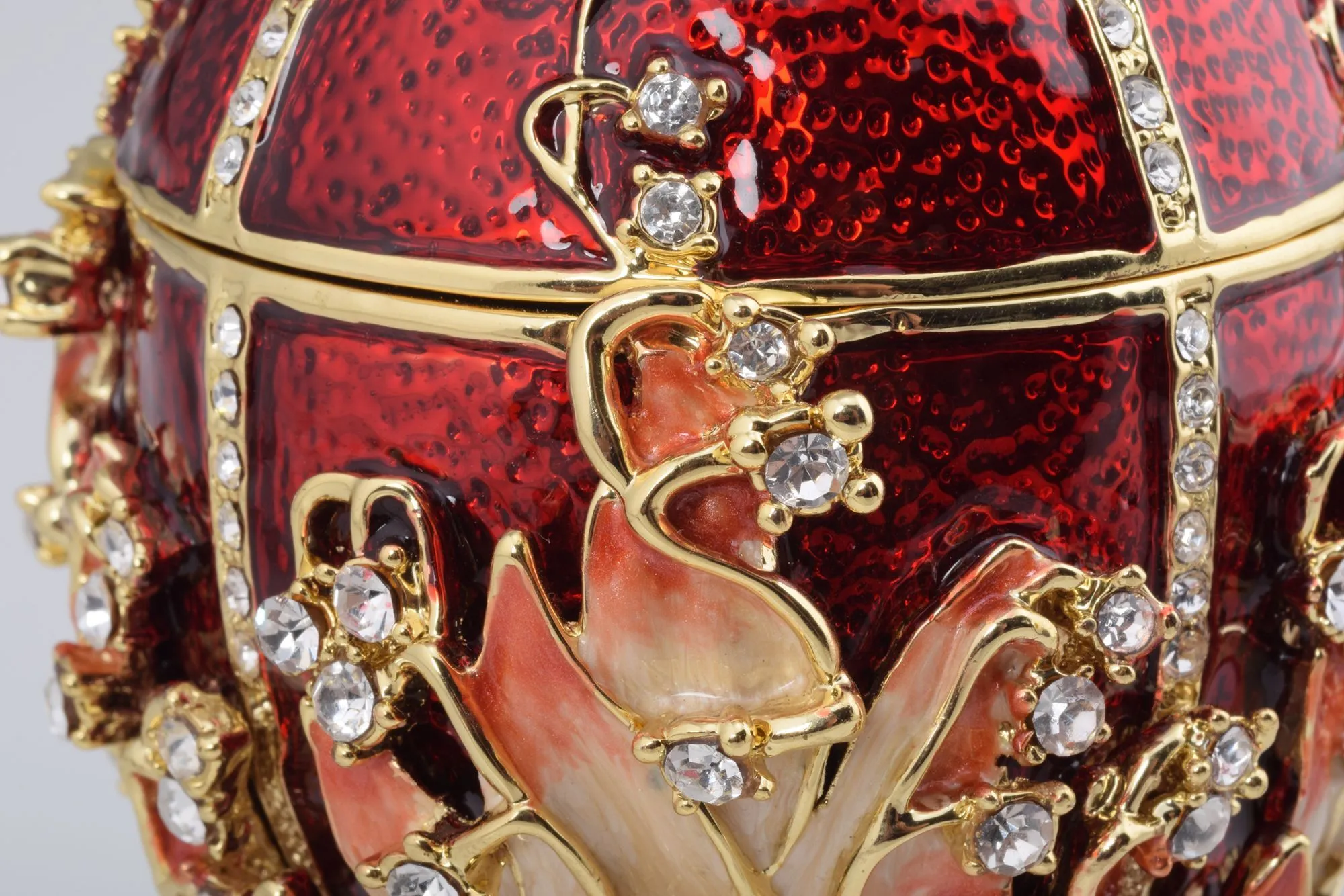 Red Majestic Faberge Egg