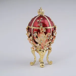 Red Majestic Faberge Egg