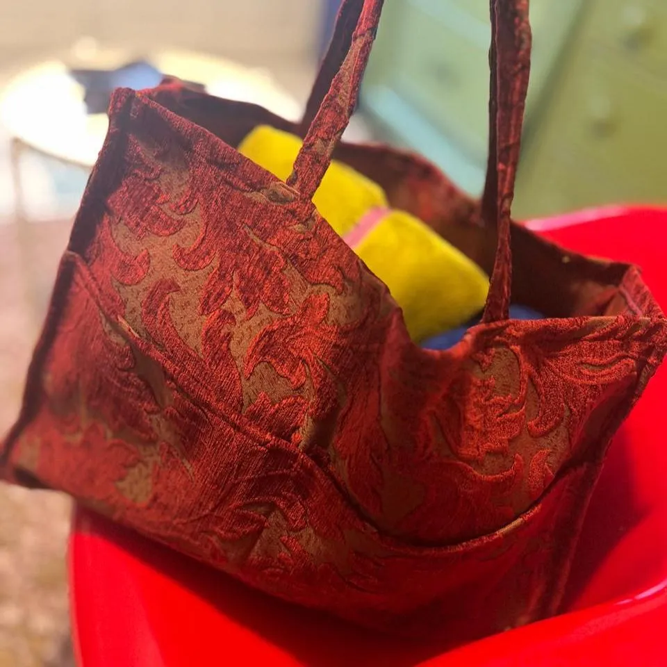 Red Multifunctional Tote bag