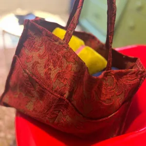Red Multifunctional Tote bag
