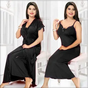 Red Nighty - FL-0046 - Flourish Nightywear