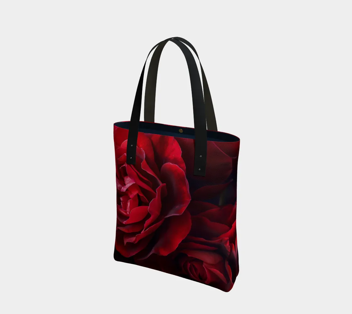 Red Rose Tote Bag