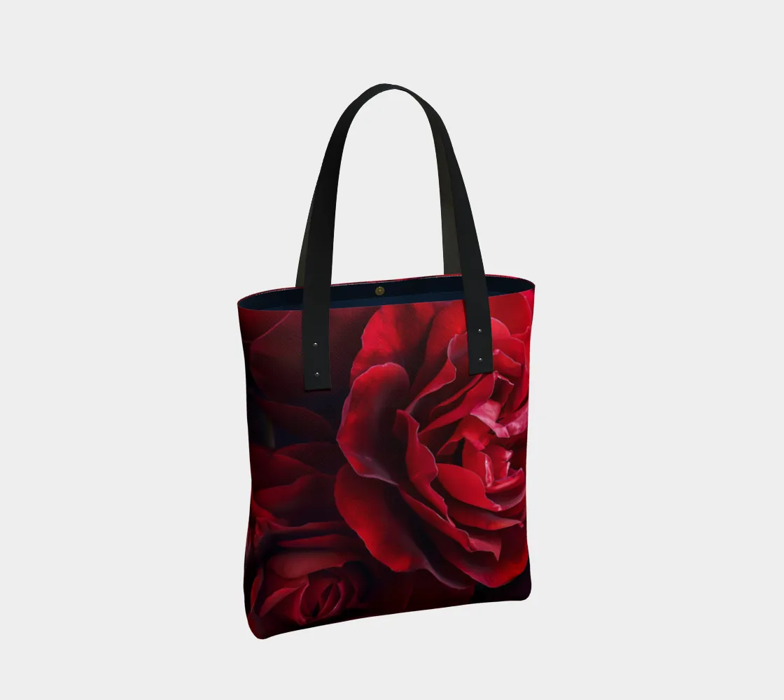 Red Rose Tote Bag
