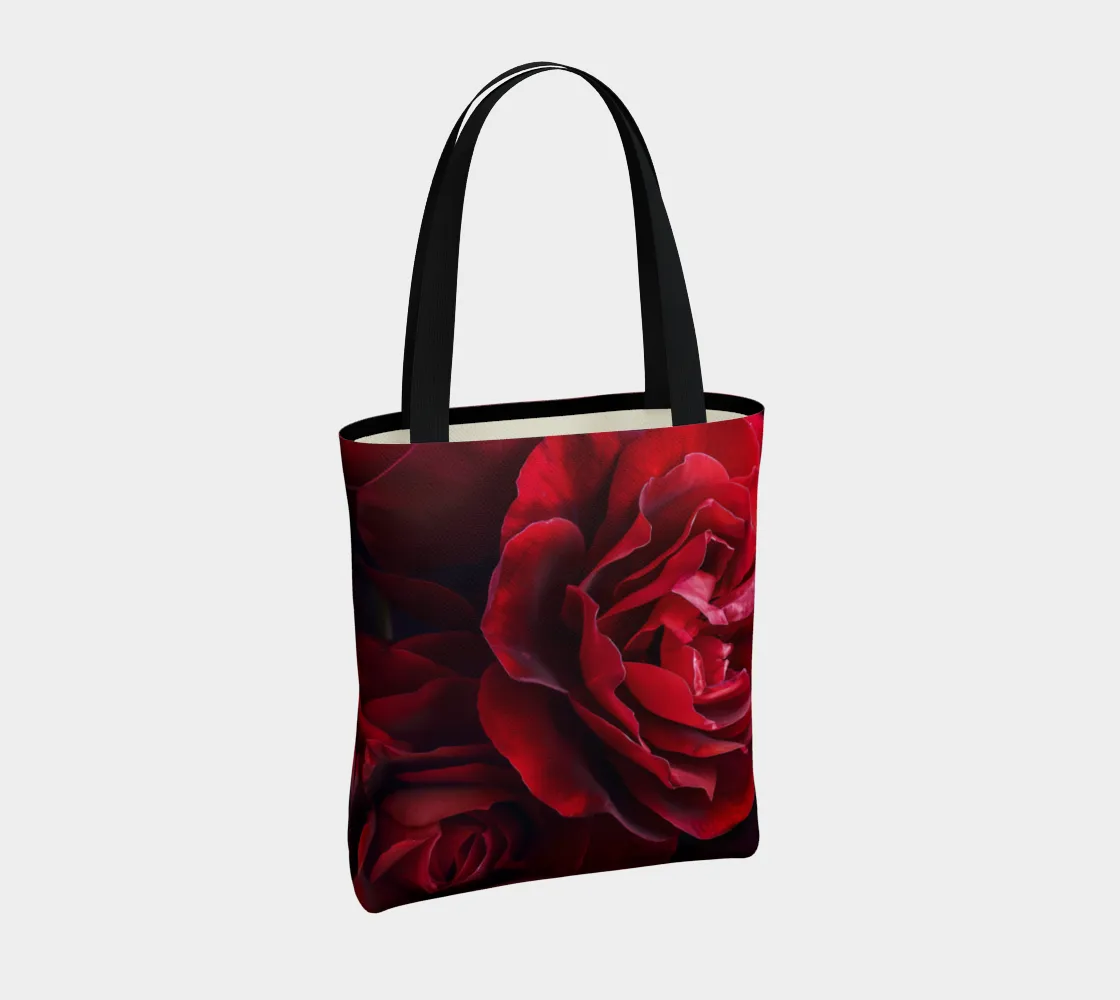 Red Rose Tote Bag