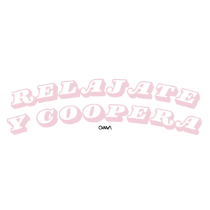 RELAJATE Y COOPERA STICKER