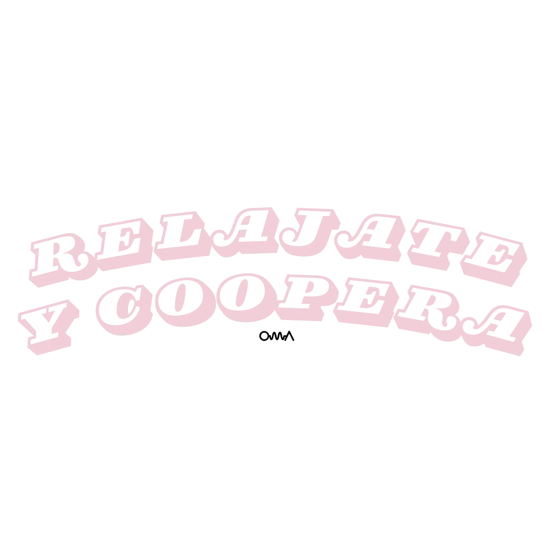 RELAJATE Y COOPERA STICKER