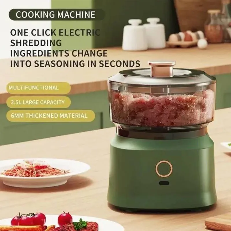 Removable Rechargeable Multifunctional Meat Mincer Electric Churn