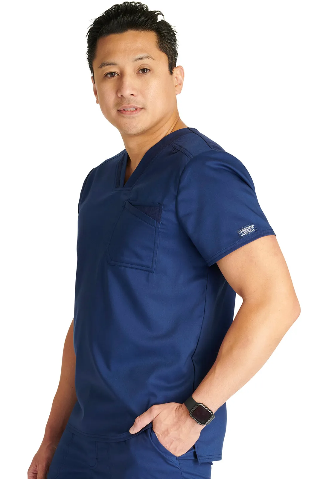 Revolution WW751 Men's V-Neck Top Navy